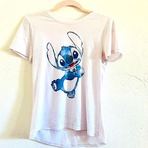 Disney shirt/ stitch shirt/ S Size/ shirt sleeves